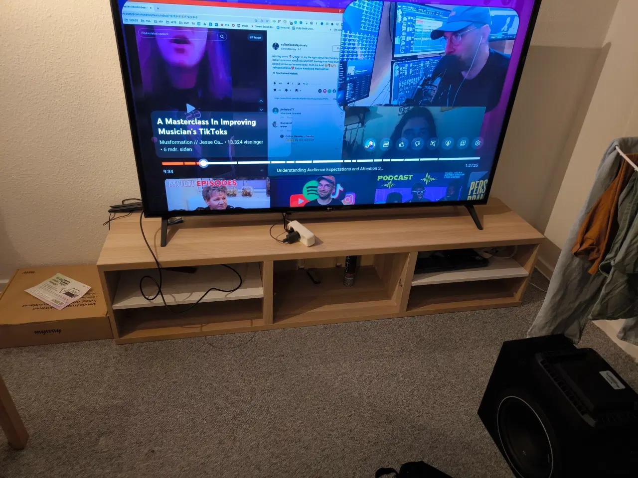 Billede 1 - IKEA BESTÅ TV Bord