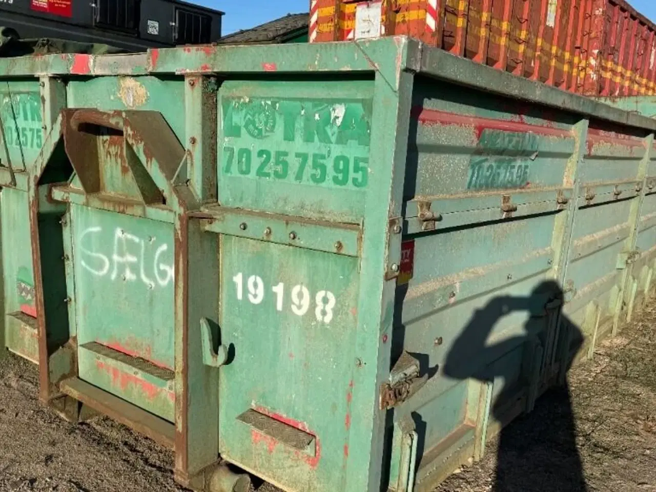 Billede 1 - Container 4 x kornkasser 