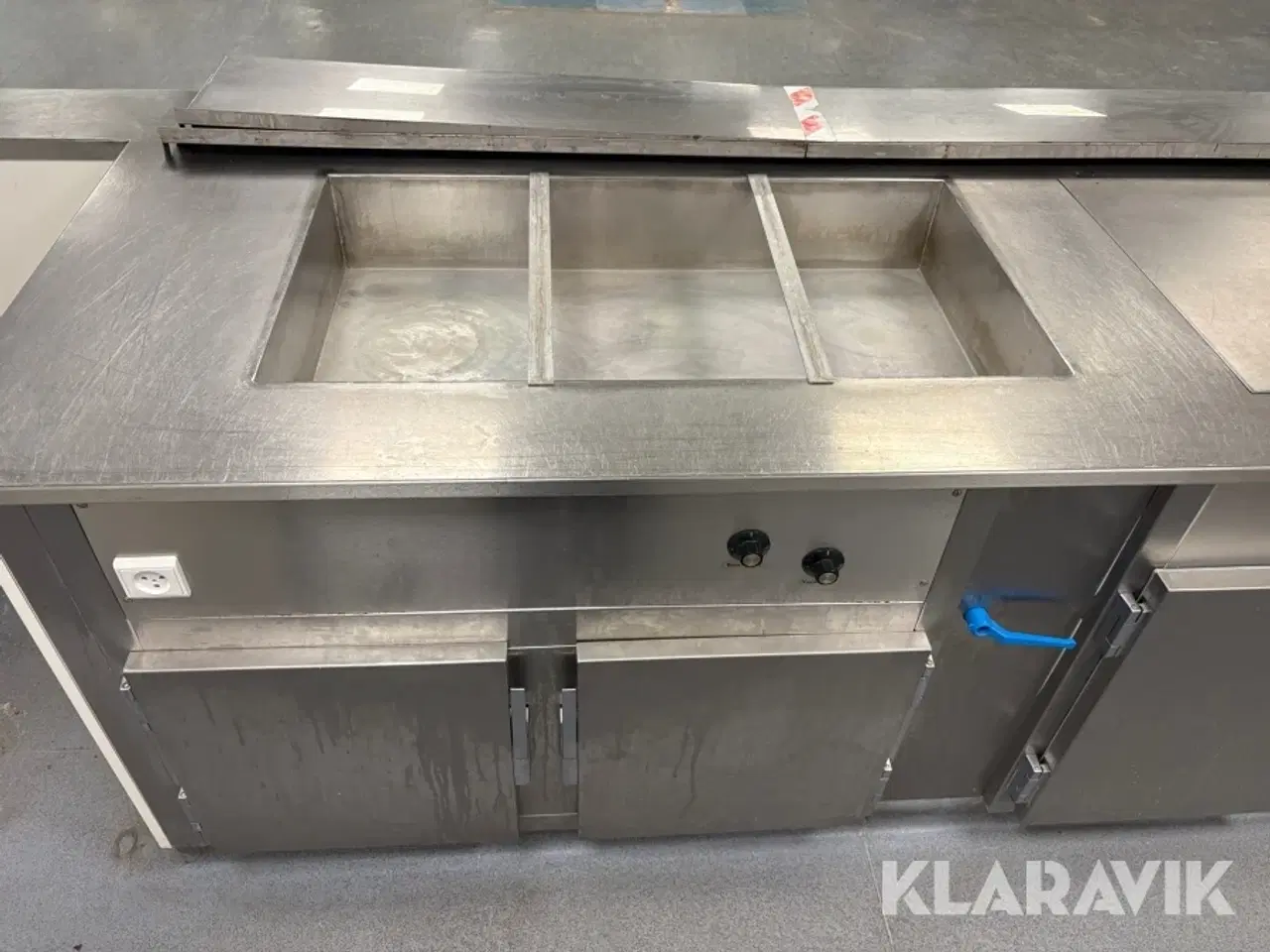 Billede 3 - Kølebord med varmeskab