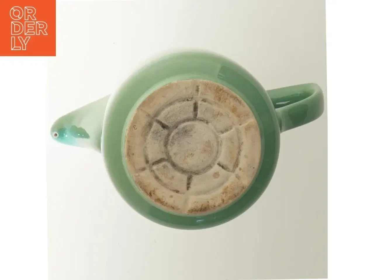 Billede 4 - Grøn vintage kaffekande (str. Ø 11,5x18 cm)