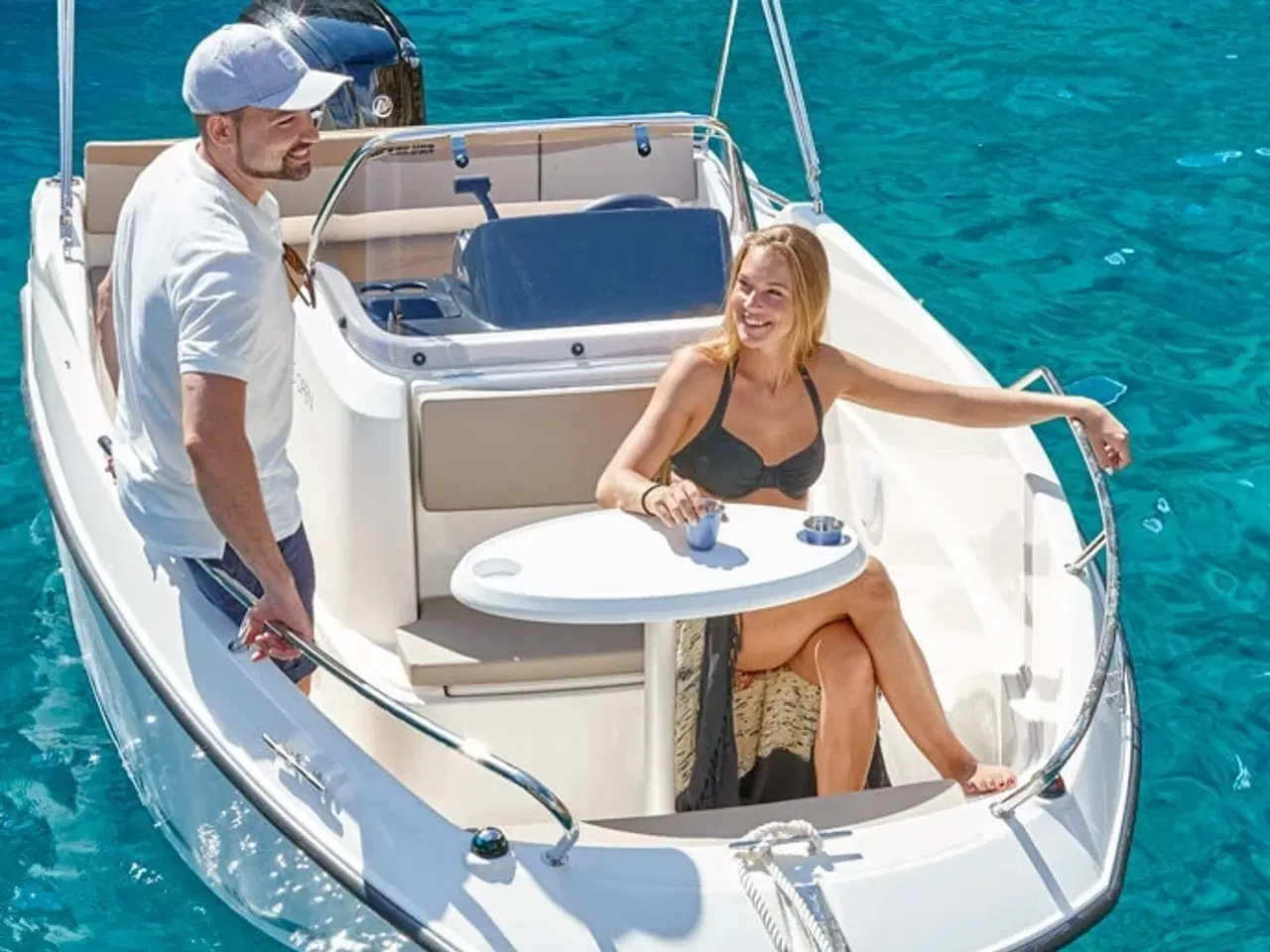 Billede 11 - Activ 505 Open med F60 Mercury-EFI 4 takt og 1000 kg Brenderup trailer.