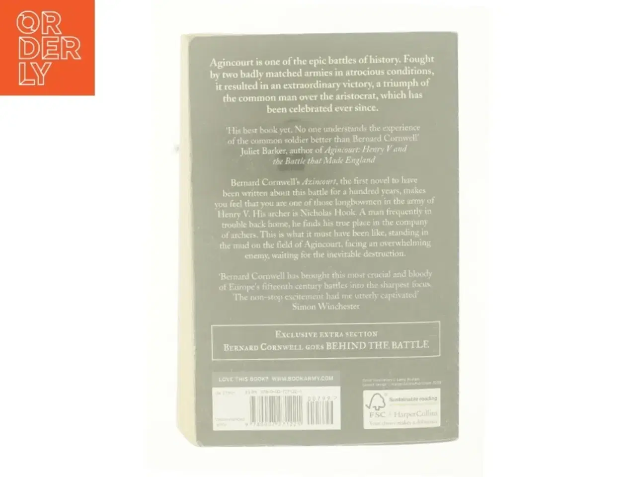 Billede 3 - Azincourt. Bernard Cornwell (Paperback) (Bog)