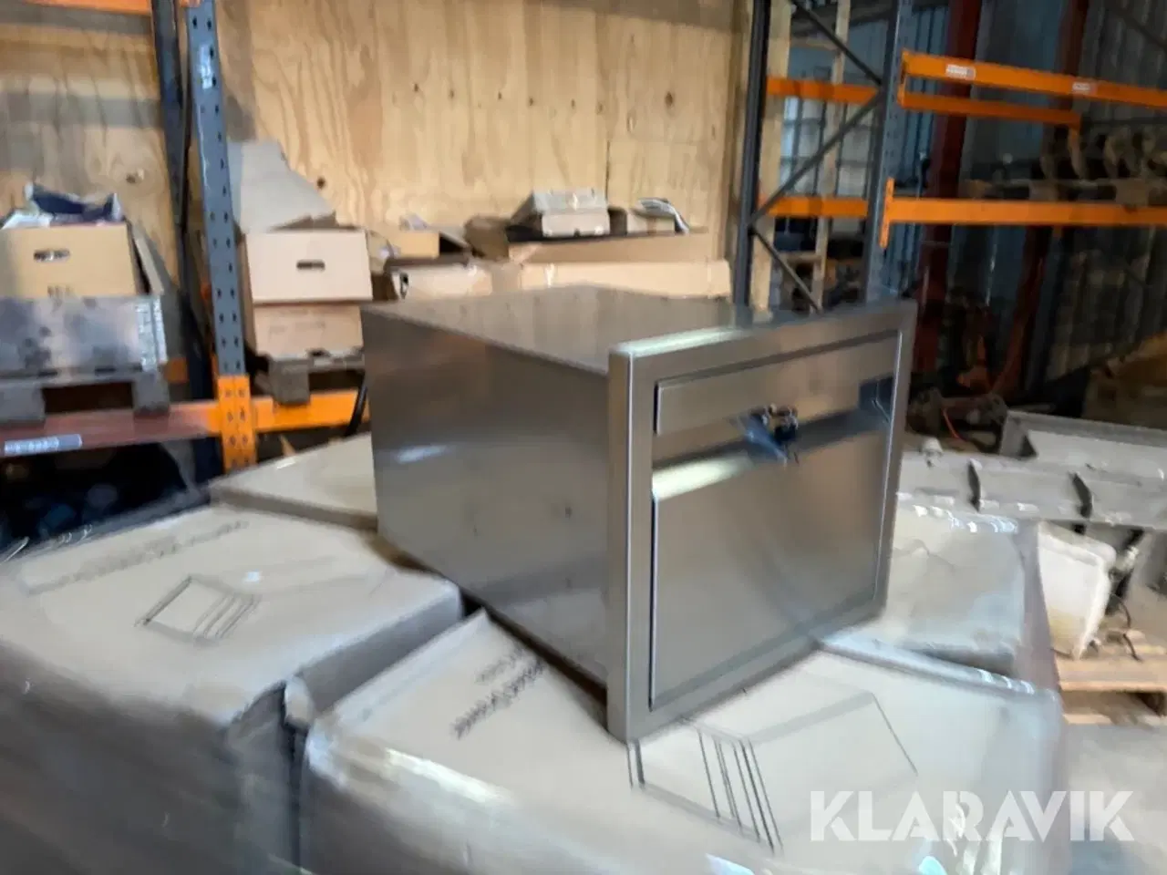 Billede 5 - Skuffer rustfrit stål 8 styk