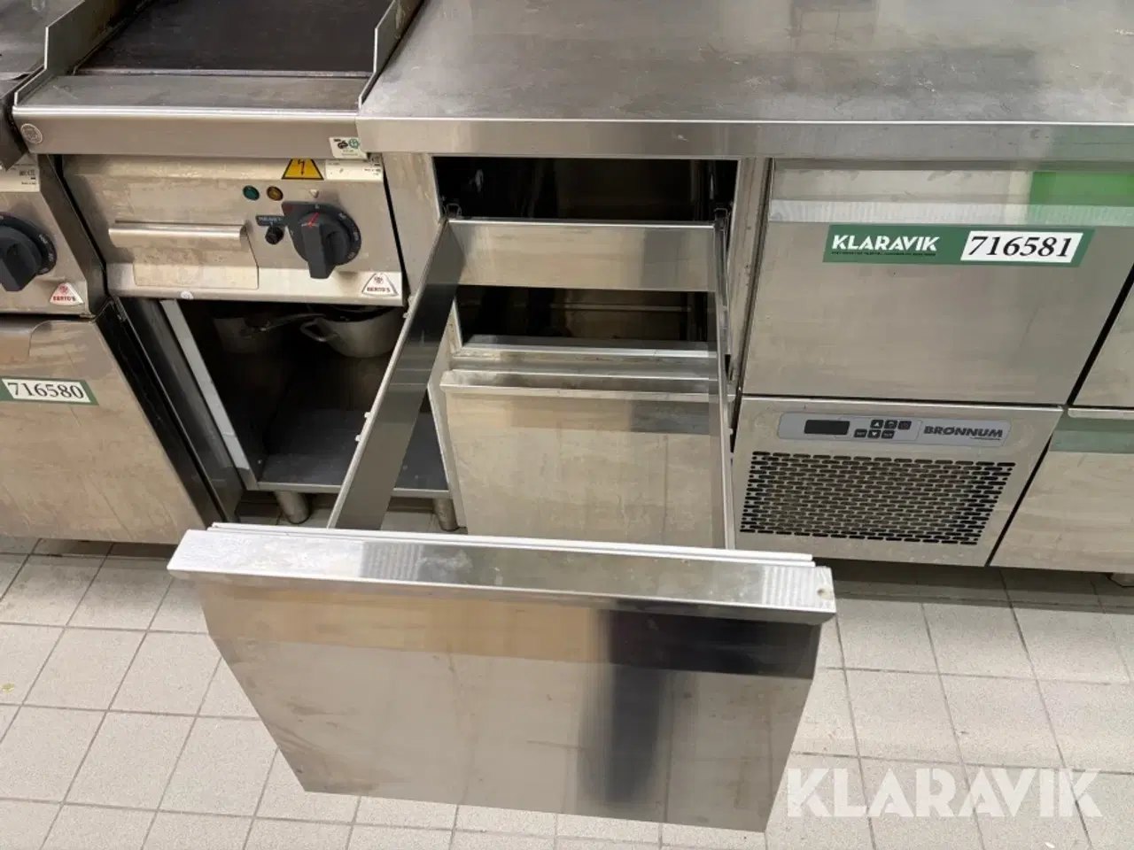 Billede 2 - Kølebord i rustfrit stål Brønnum by Novameta FPQ-P212