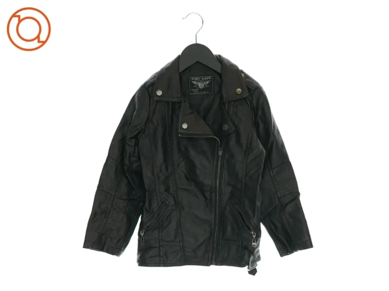 Billede 1 - “Læderjakke” fra Zara Kids (str. 7-8 år)