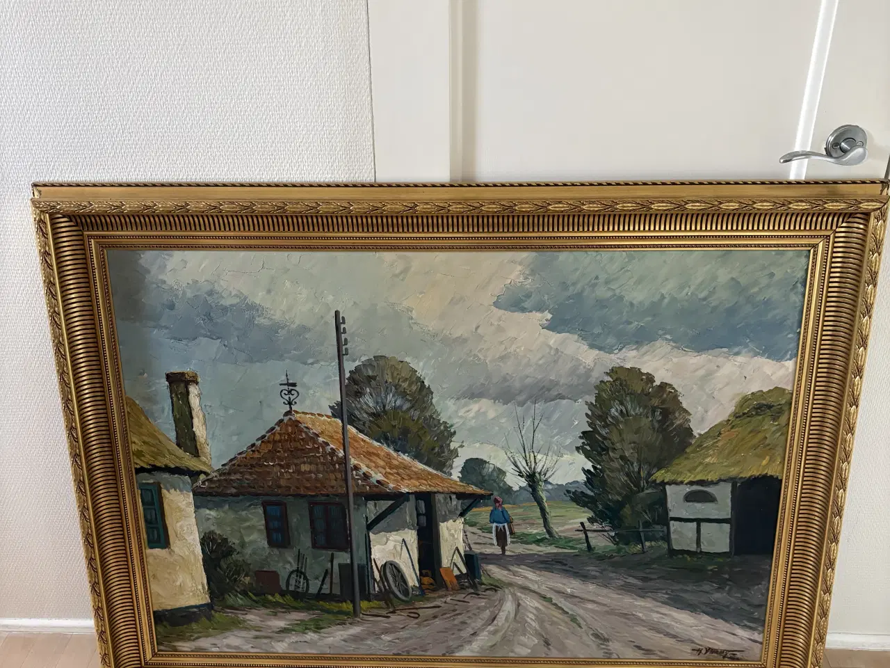 Billede 13 - Malerier med guldrammer