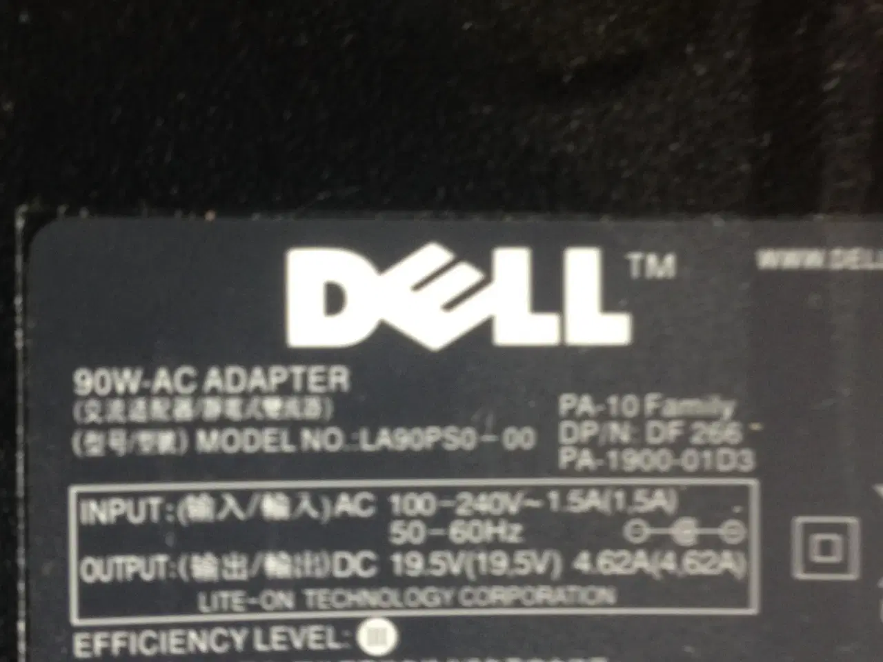 Billede 1 - Strømforsyninger  DELL 19,5 Volt  4,62 Amp. Ny
