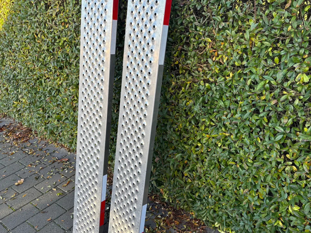 Billede 1 - Køre ramper til ATV/Plænetraktor til Alm. Trailer.