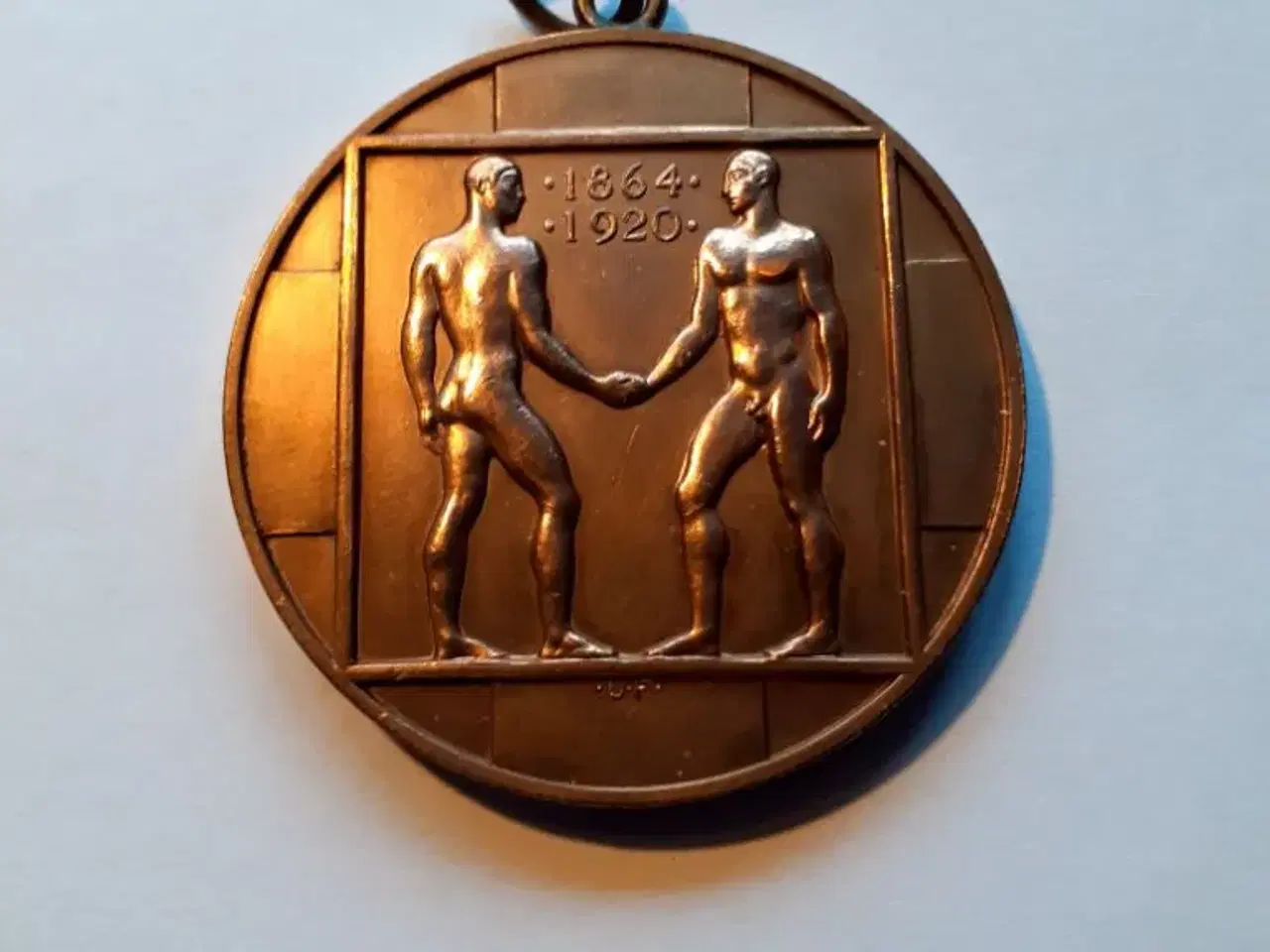 Billede 1 - Medaljon - Genforeningen.