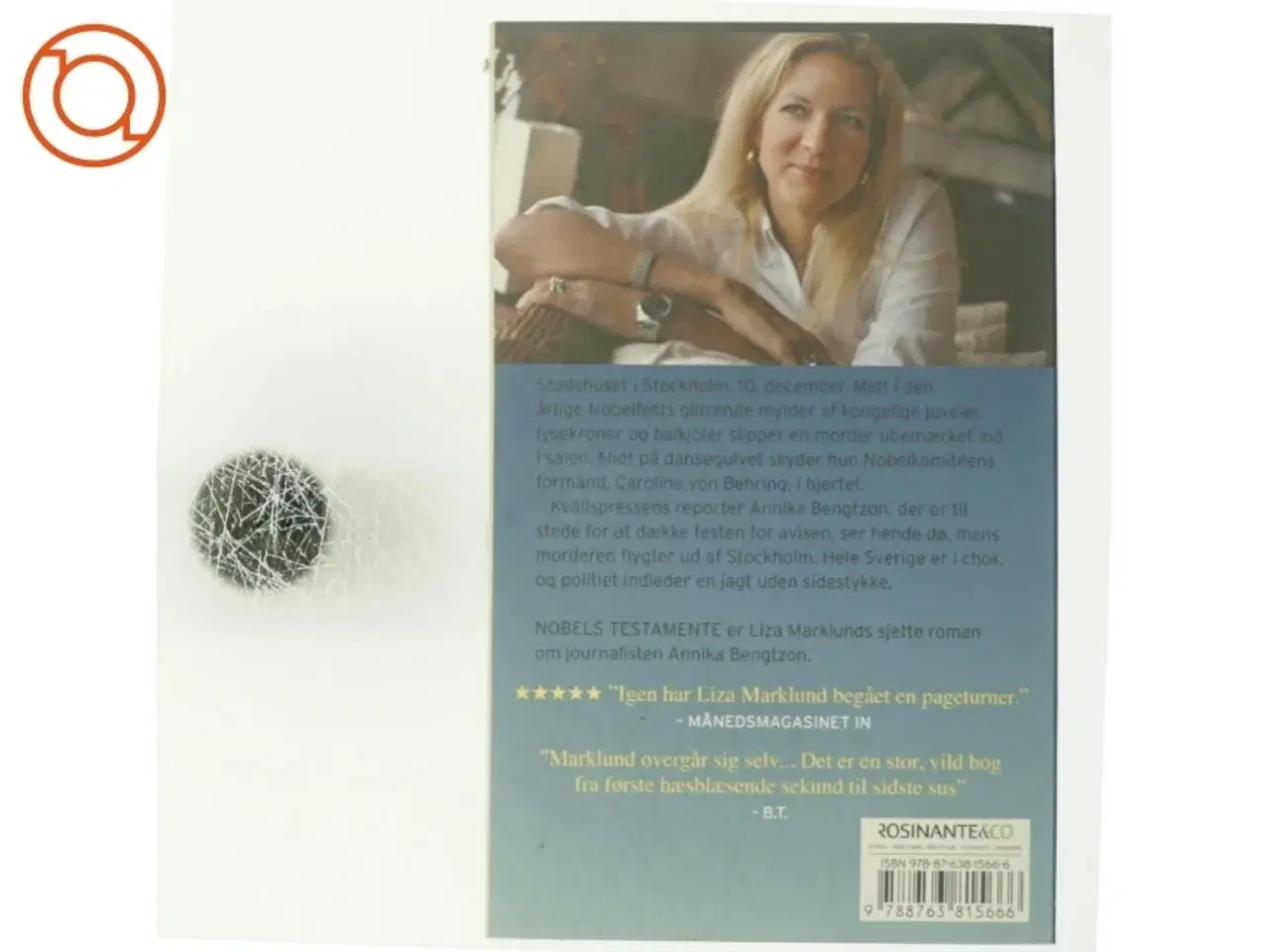 Billede 3 - Nobels testamente af Liza Marklund (Bog)