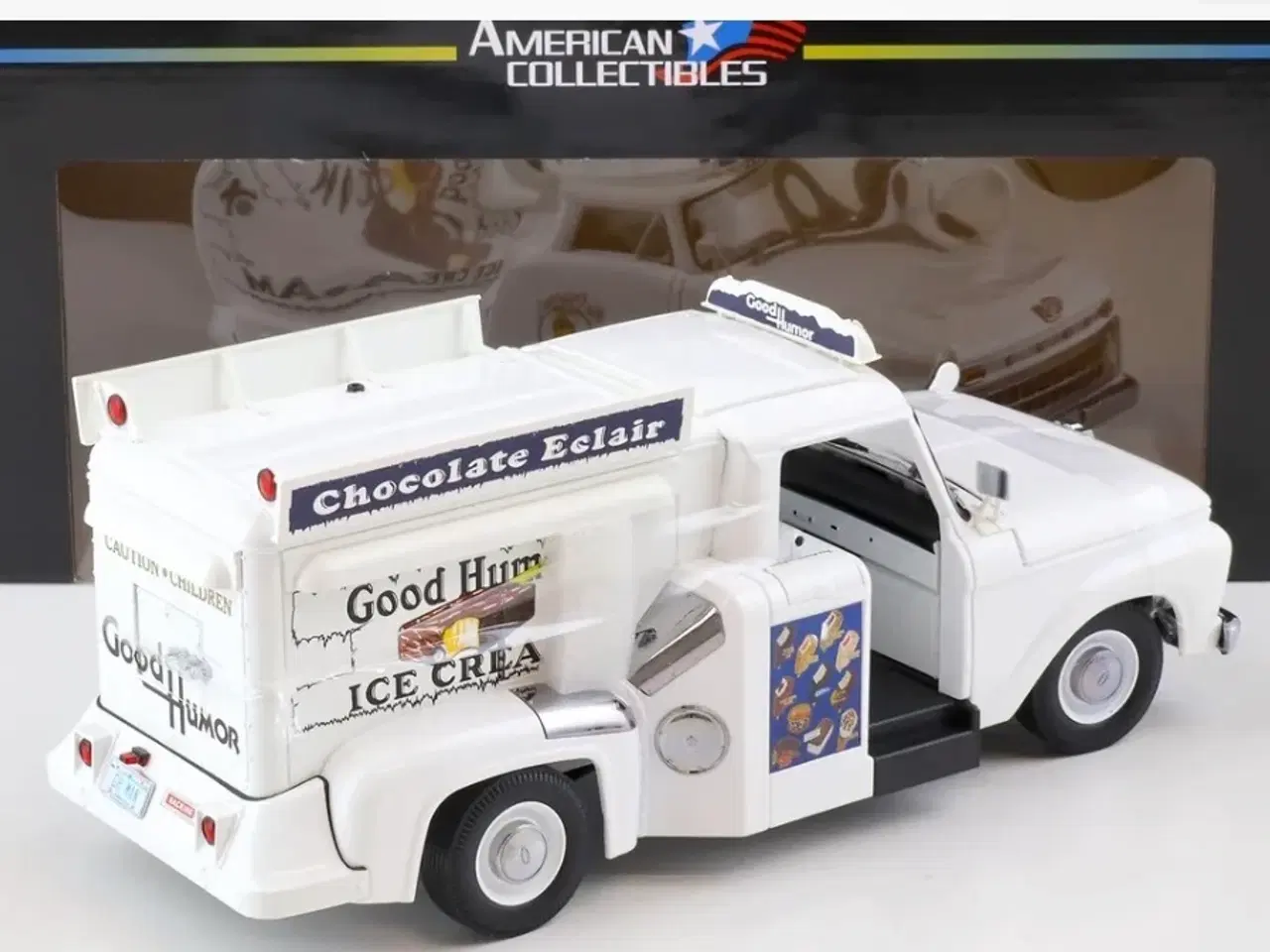 Billede 3 - 1:18 Ford F-100 ICE Cream Truck 1965