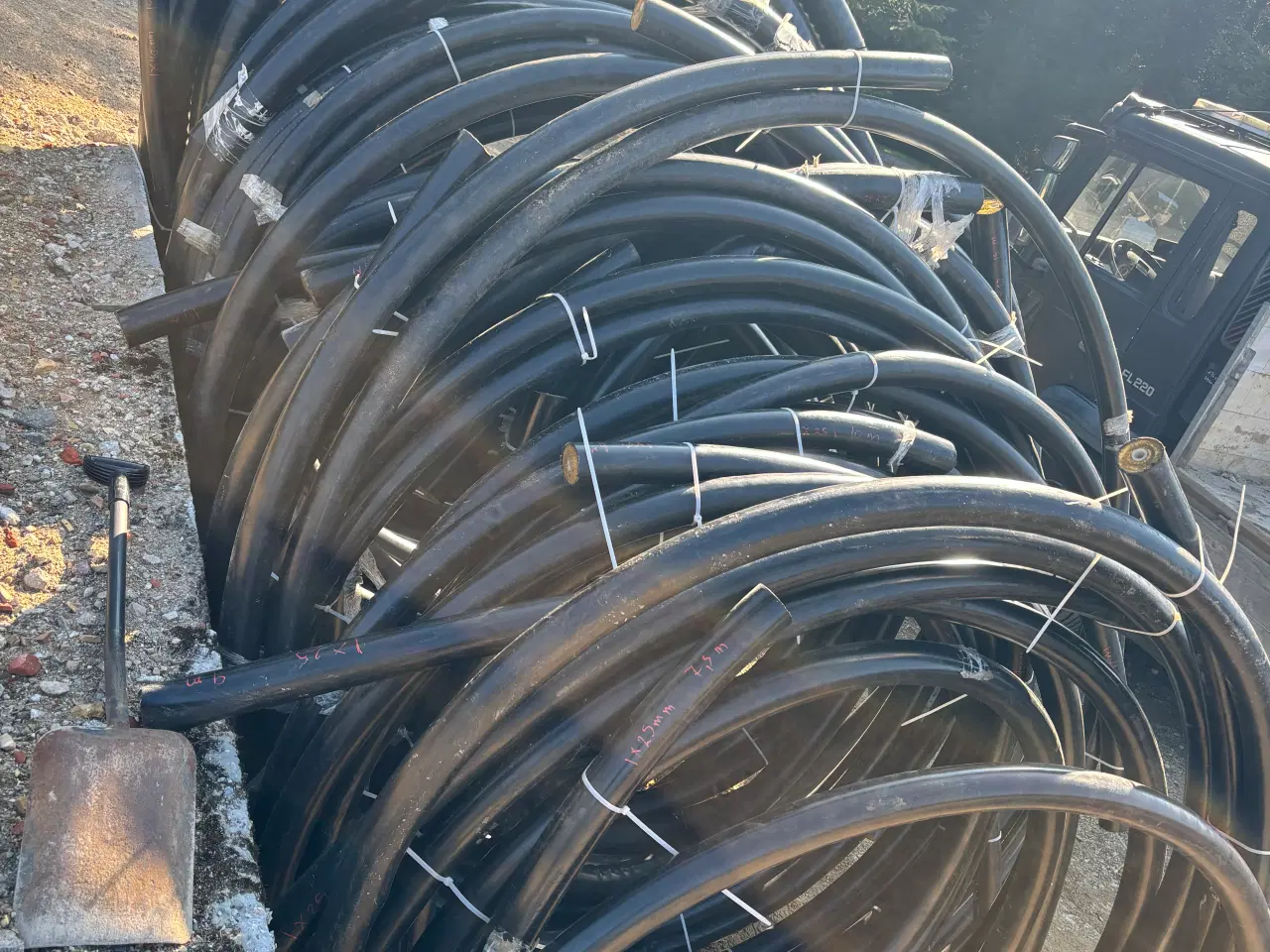 Billede 1 - PEX isolerings rør fjernvarme