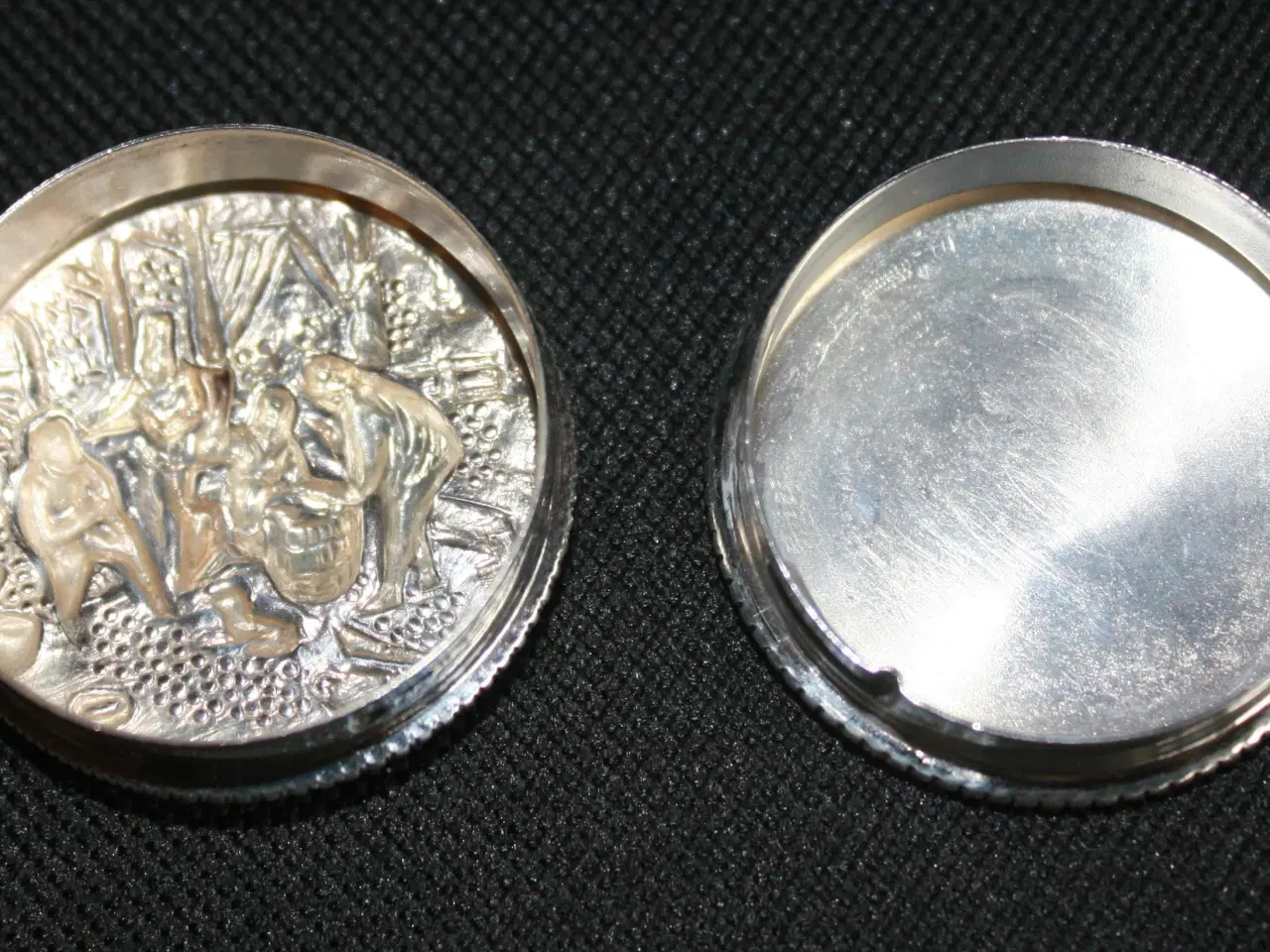 Billede 3 - Pilleæske af sølvplet