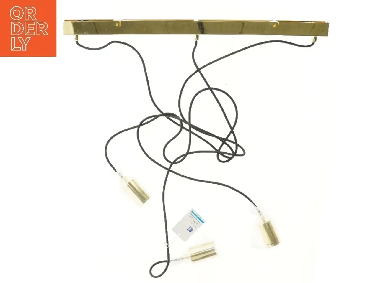 Billede 3 - Marksljd SKY Pendel 3L Lige Messing (str. 70 cm)