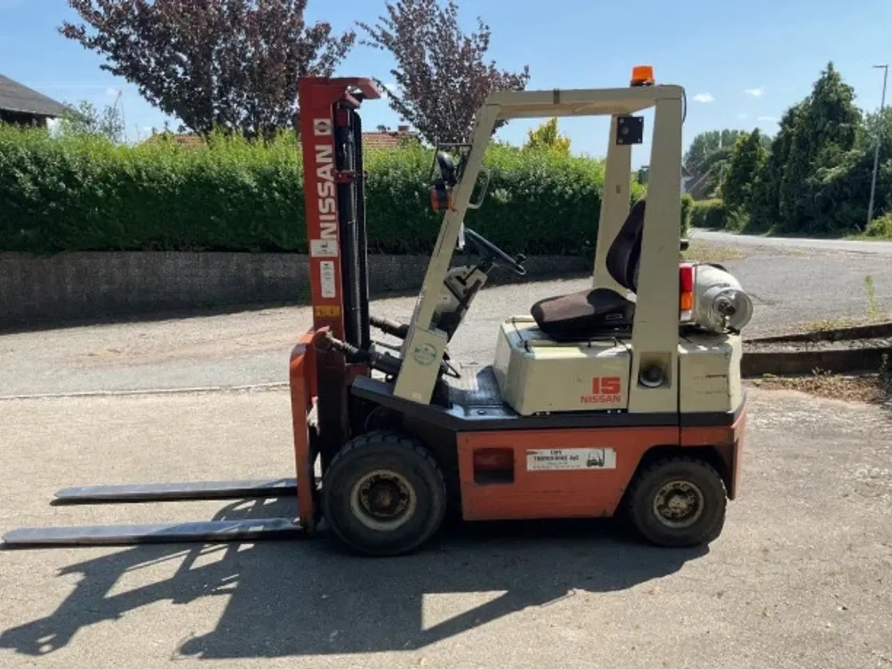 Billede 1 - Nissan 1500 Kg gastruck  med Nissan H 20 Motor