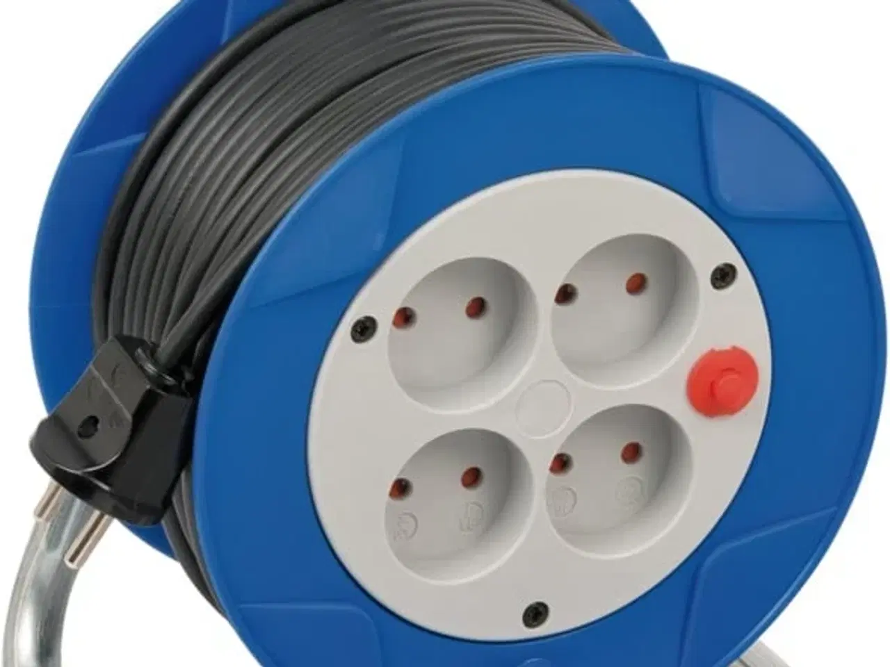 Billede 1 - Kabeltromle 20 meter med 4 udtag