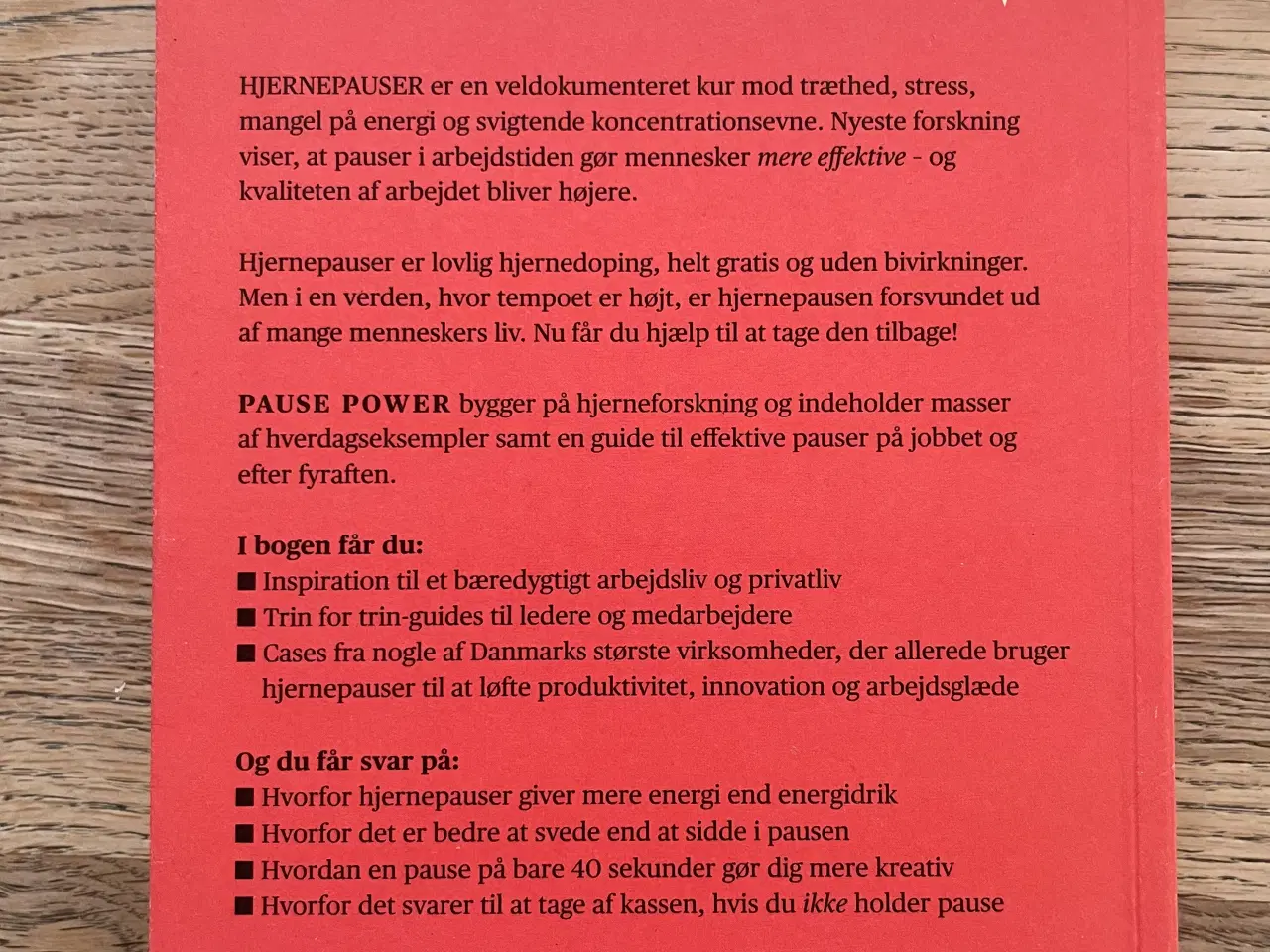 Billede 2 - Pause power, Pia Hauge