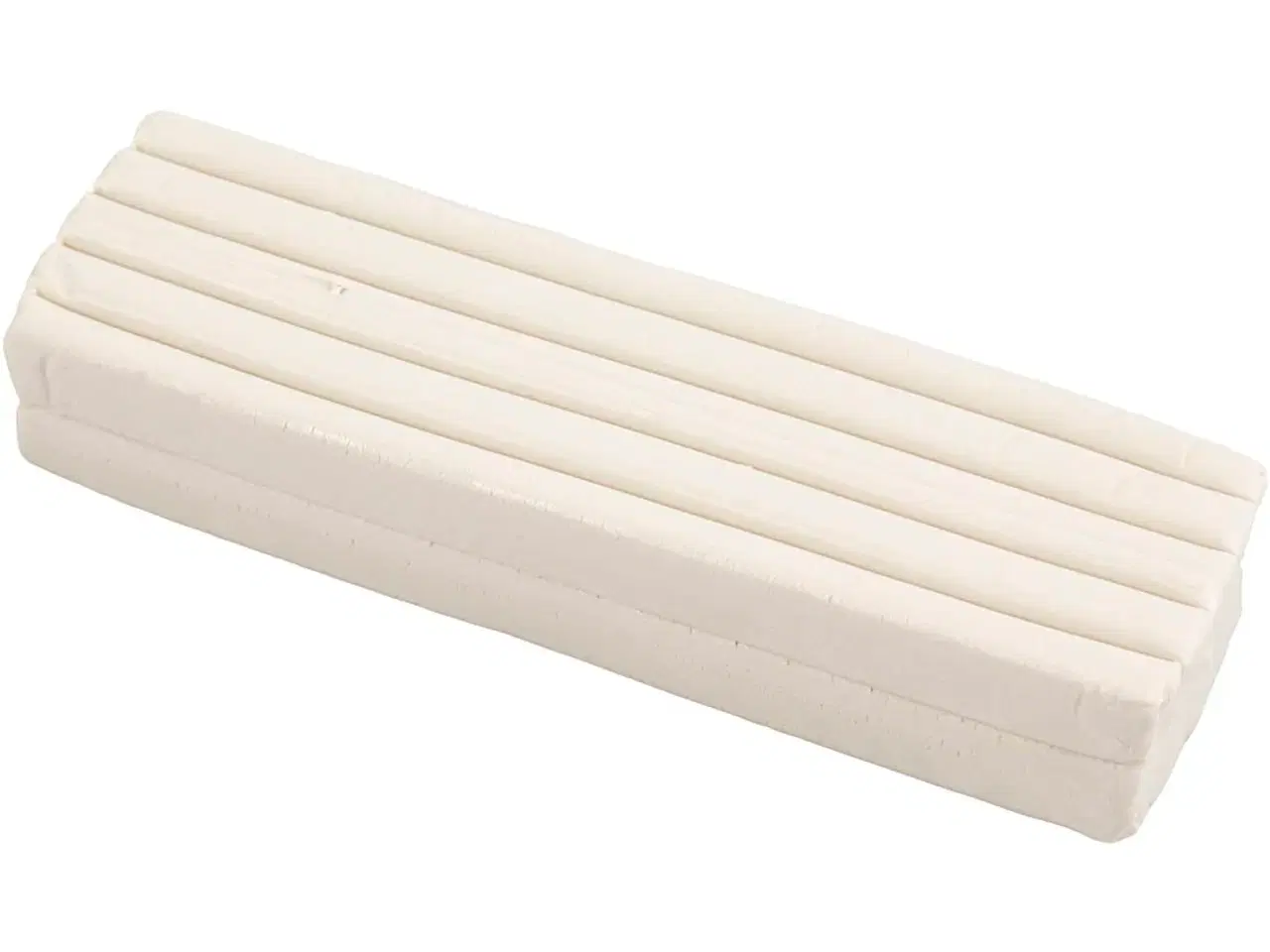 Billede 1 - Modellervoks, str. 13x6x4 cm, hvid, 500g/ 1 pk.