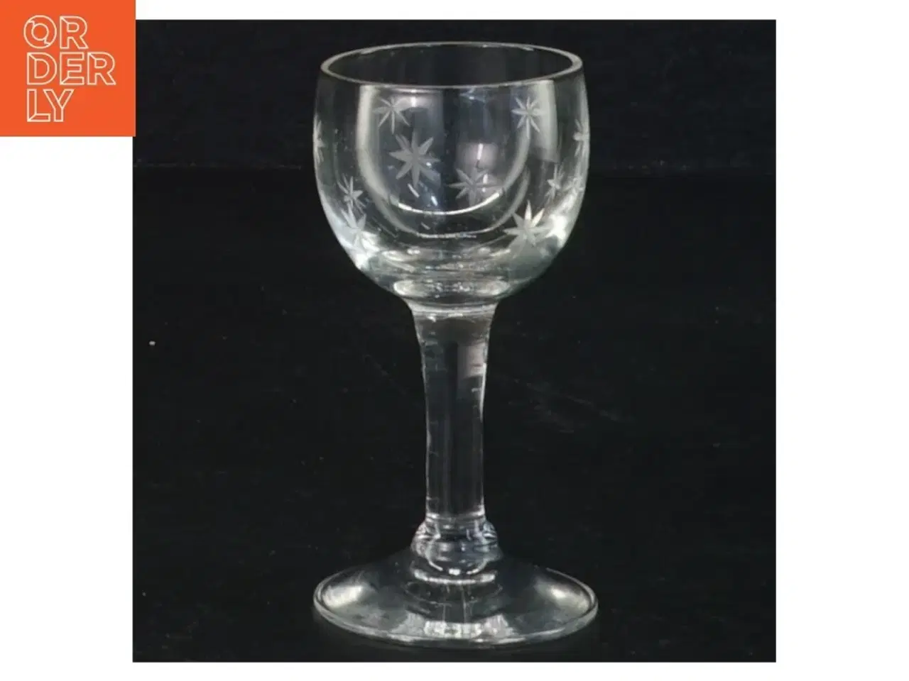 Billede 2 - Gravererede dessertvinvinglass (str. 8 x ø 4 cm)