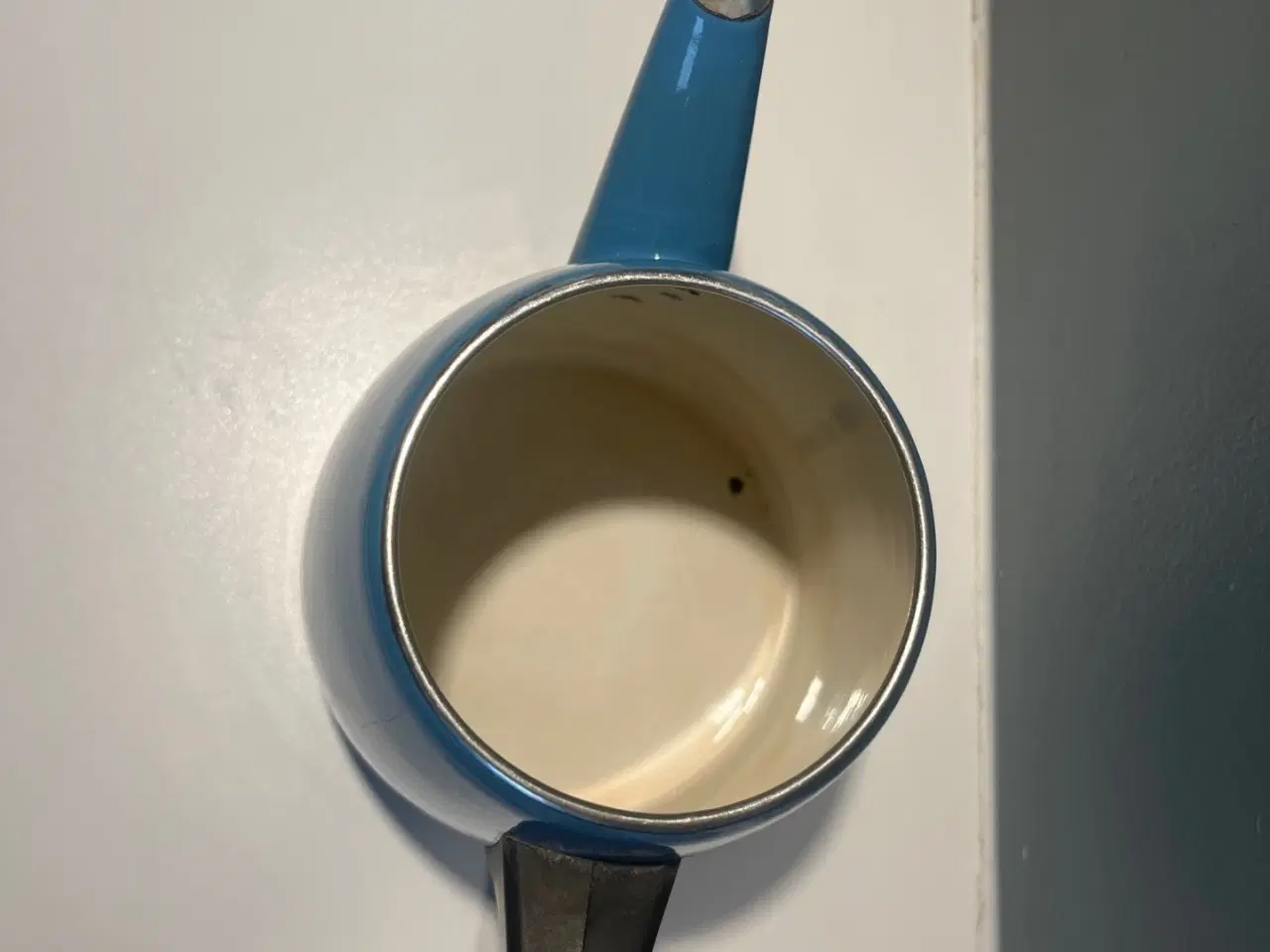 Billede 2 - Lotus Cathrineholm kaffekande emalje blå