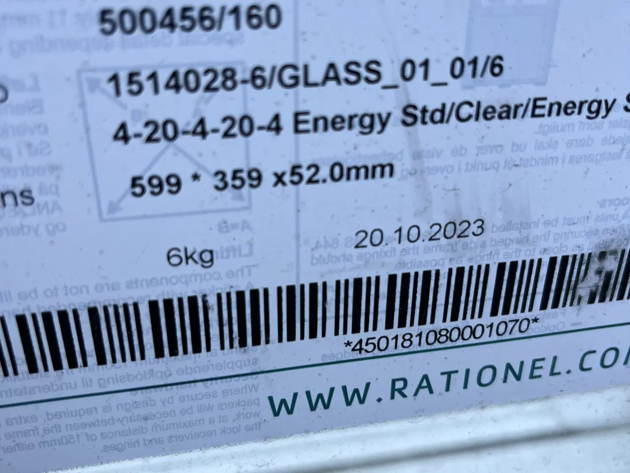 Billede 8 - Rationel træ alu vinduer 6 x fejlmål pris pr. Stk.