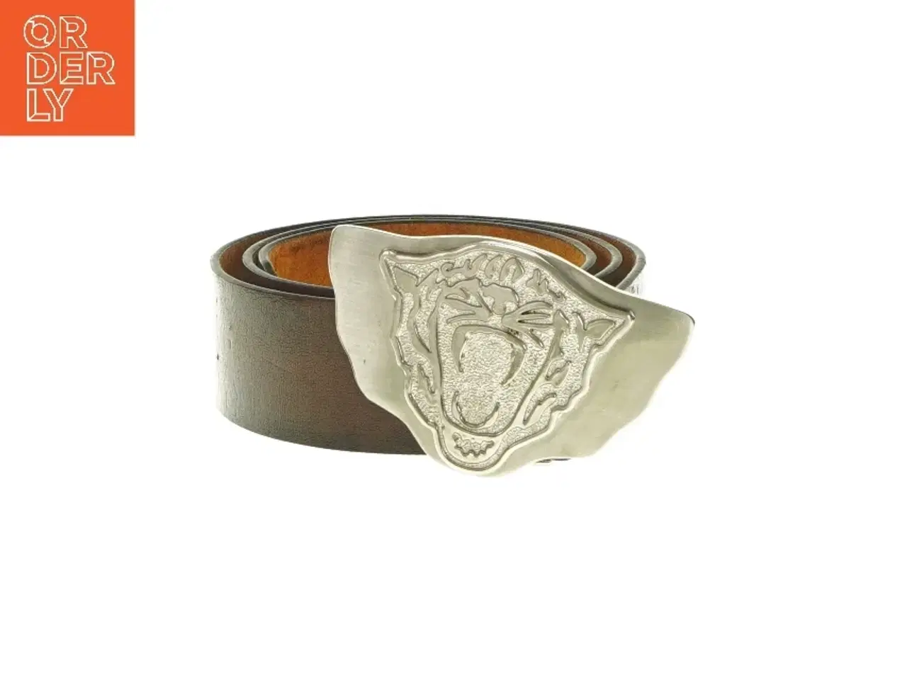 Billede 1 - Læder bælte (str. 95)