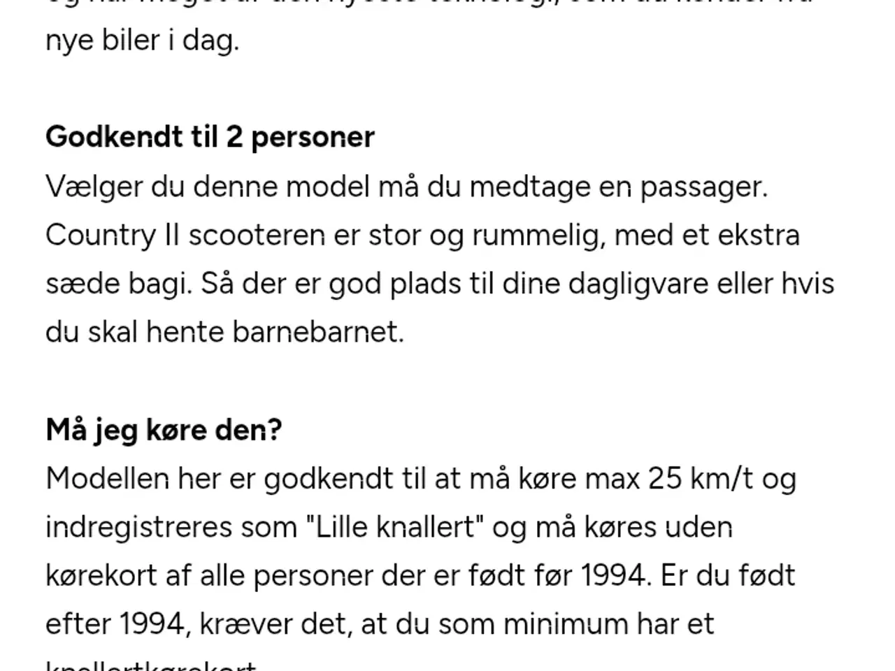 Billede 14 - Lindebjerg Kabinescooter 25 Country II