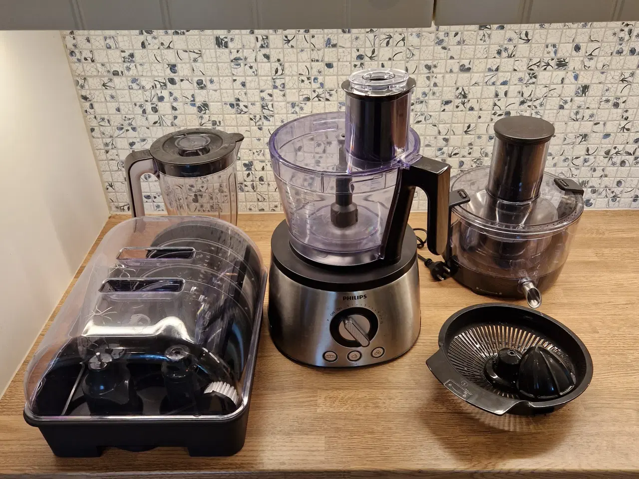 Billede 1 - Philips foodprocessor, blender og juicer HR7778/00