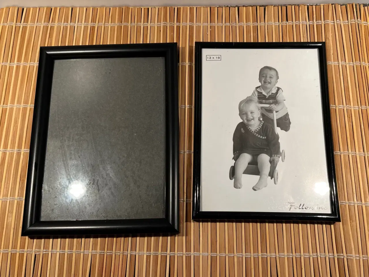 Billede 8 - 5 fotorammer med helt glas