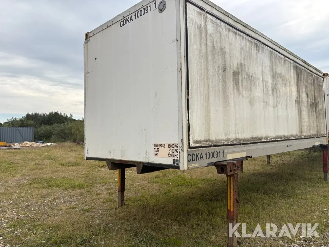 Billede 1 - Isoleret container Lagab - med varme og lys