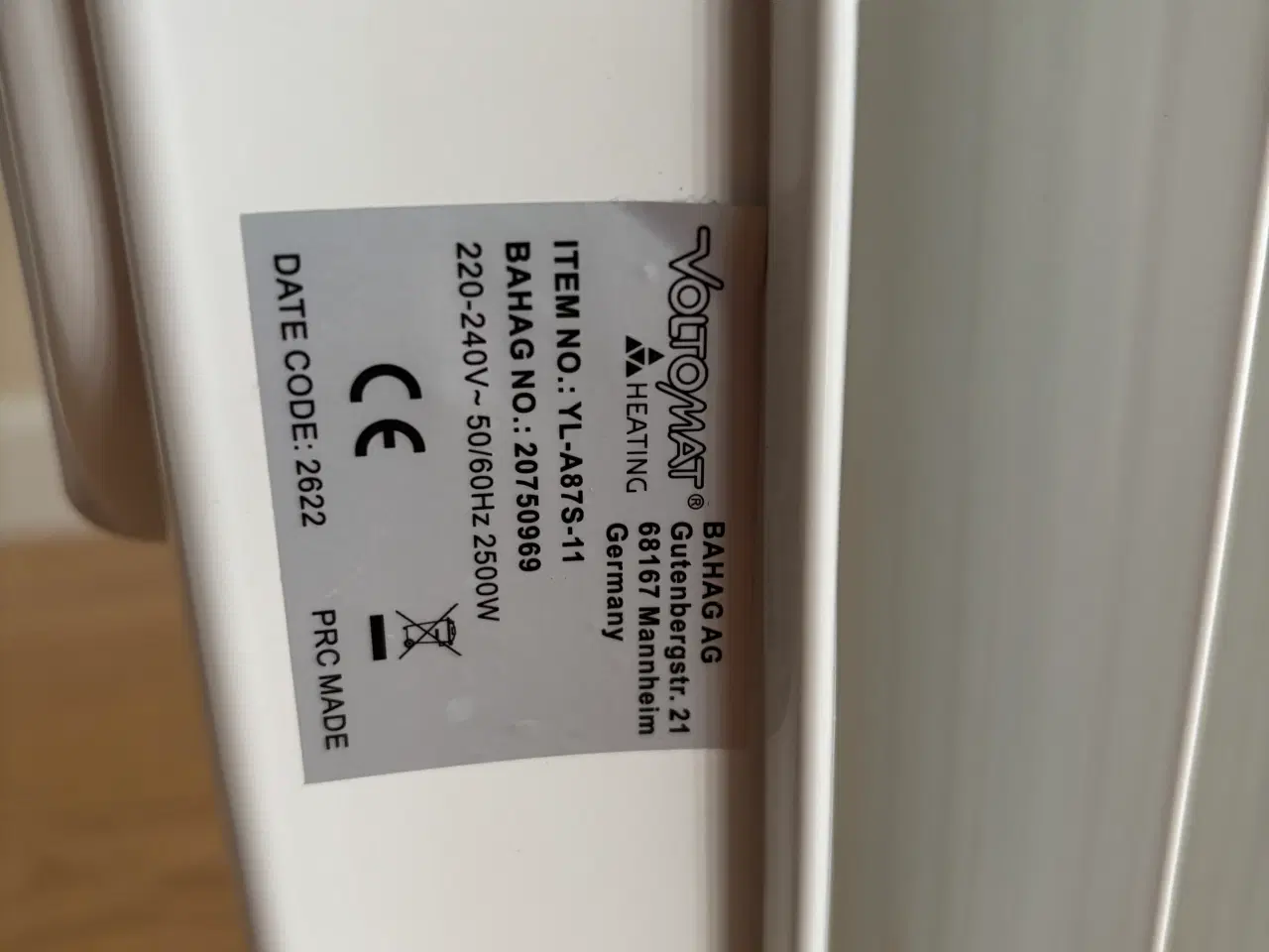 Billede 2 - Effektiv Voltomat Heating Olieradiator