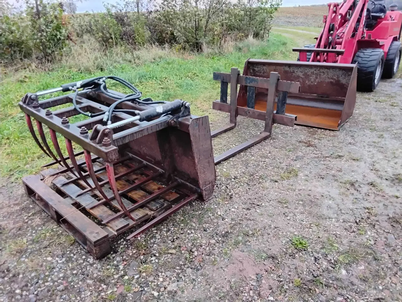 Billede 6 - Schäffer Pro58 inkl. Skovl, klokken og pallegafler