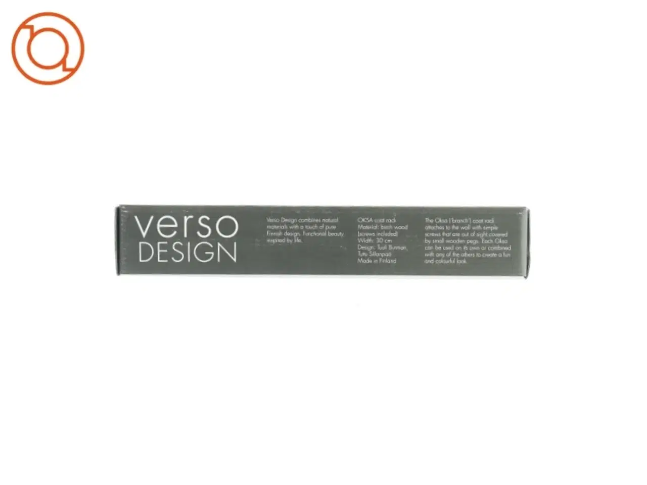 Billede 2 - Knagerække fra Verso Design (str. 30 cm)