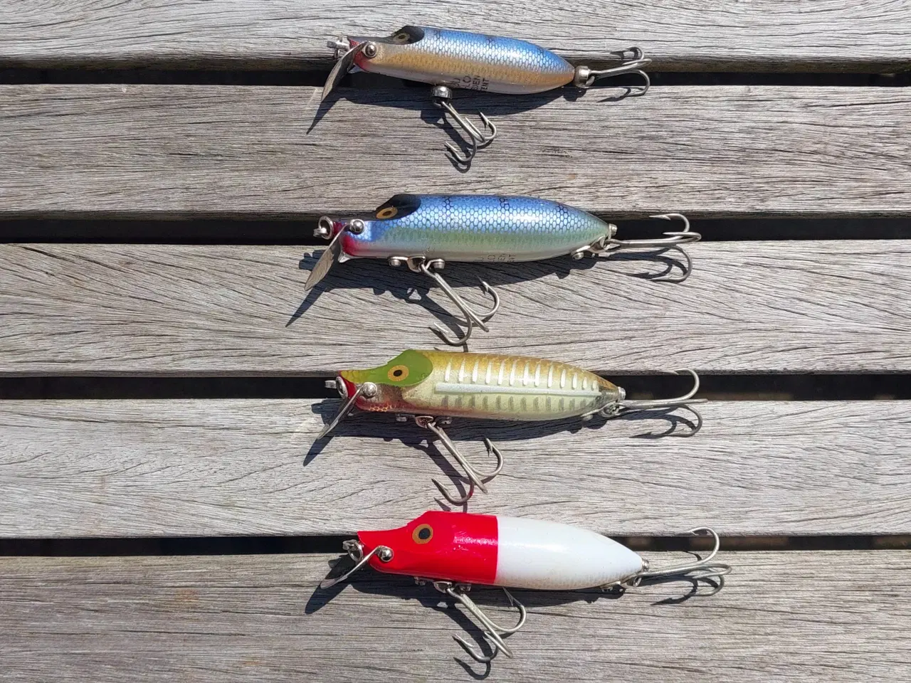 Billede 2 - 4 stk Abu Sweden Hi-Lo Patent 