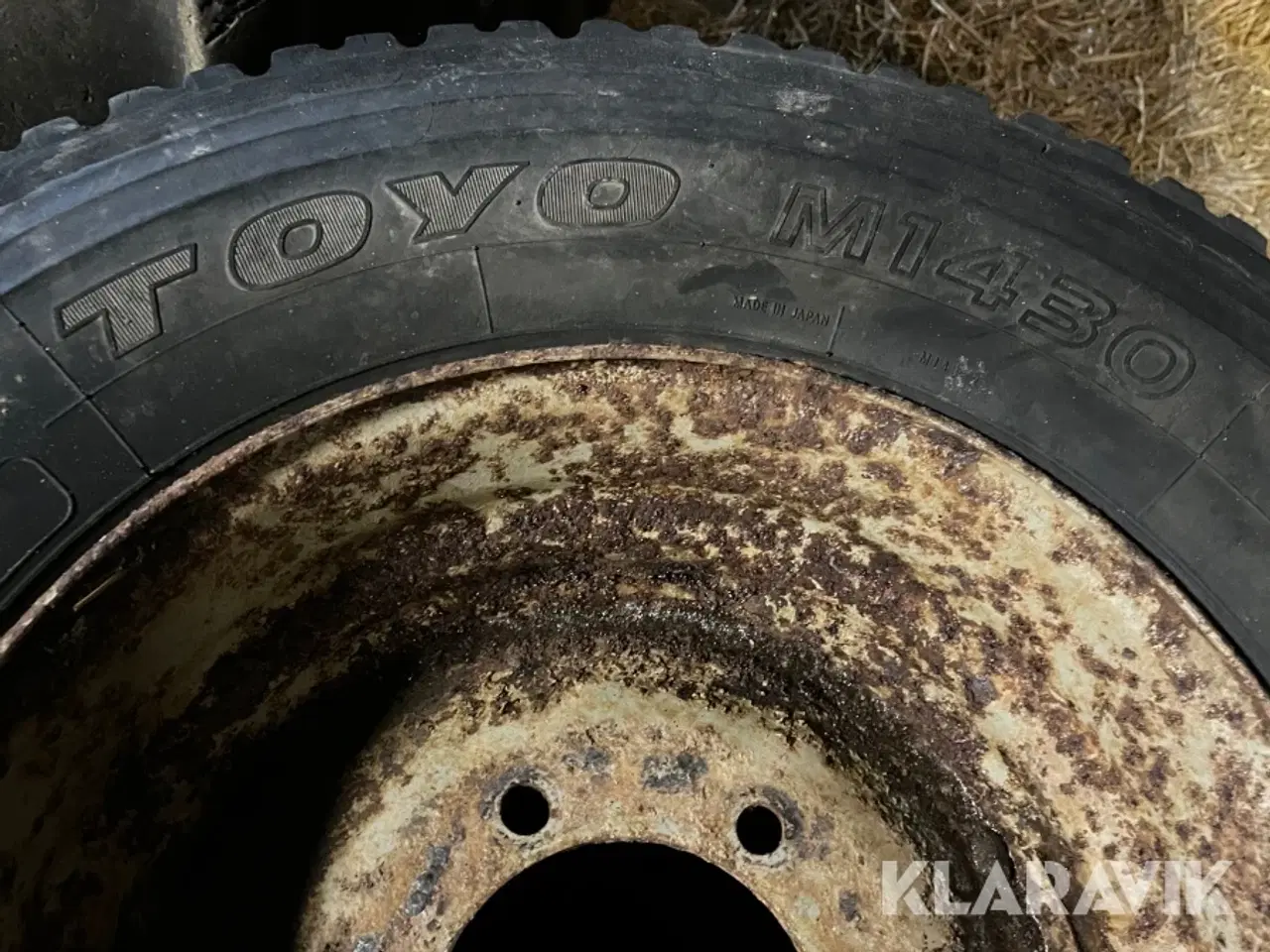 Billede 7 - Dæk med fælg Toyo 285/70R19.5 4 styk