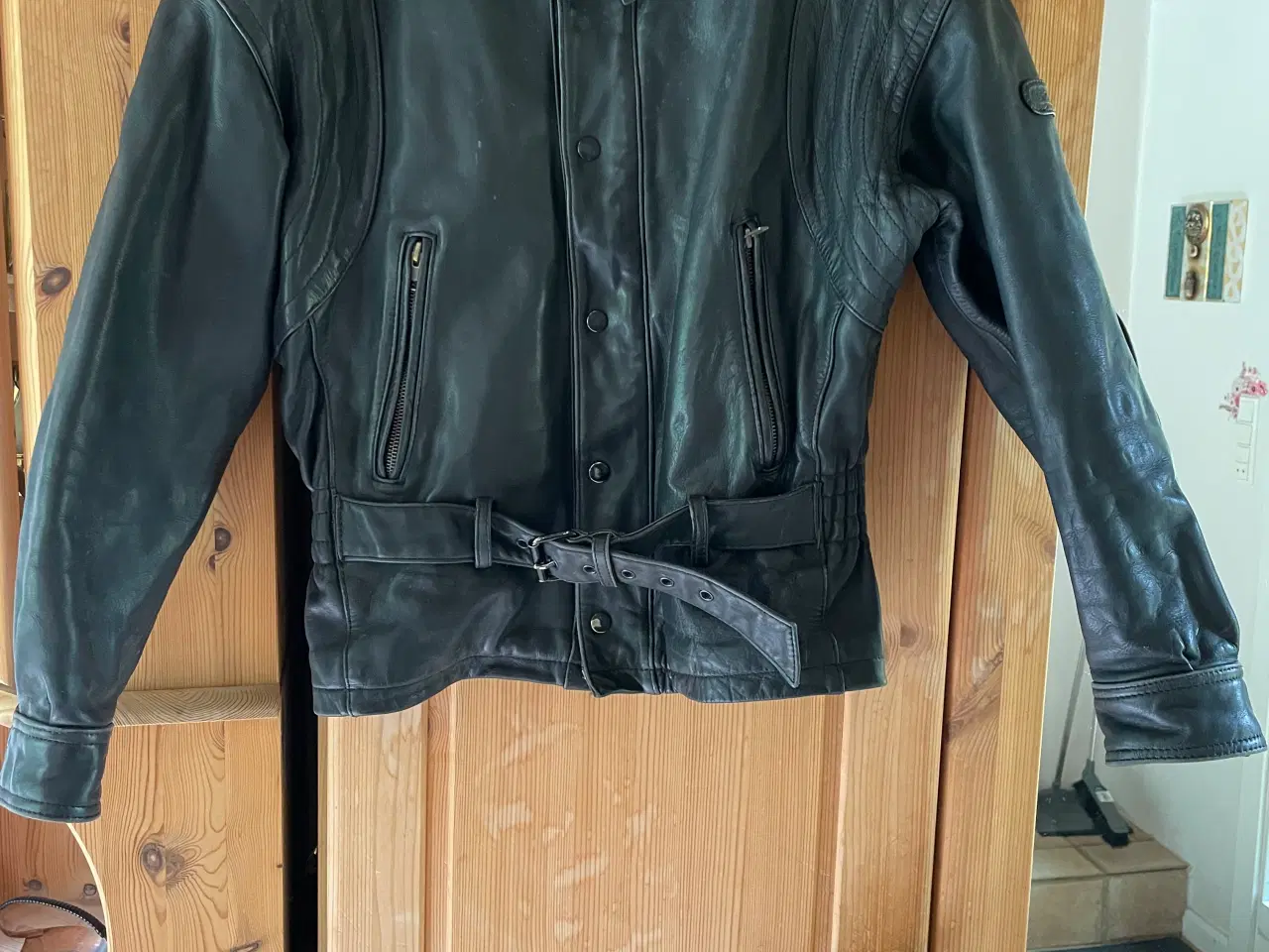 Billede 1 - læder jakke motorcykel str XS