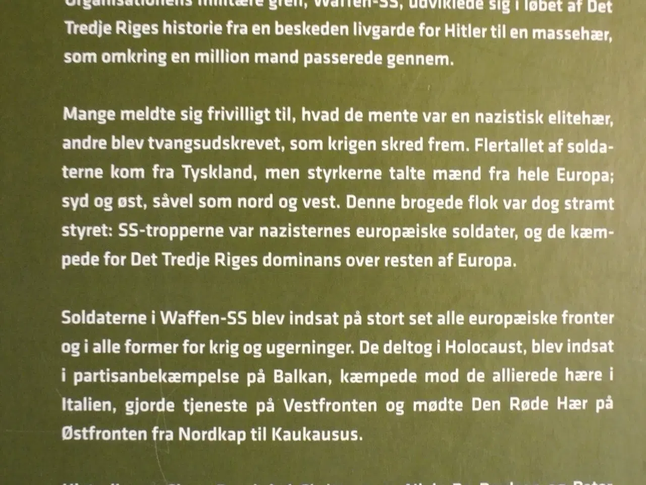 Billede 4 - waffen-ss - europas nazistiske soldater, af claus 