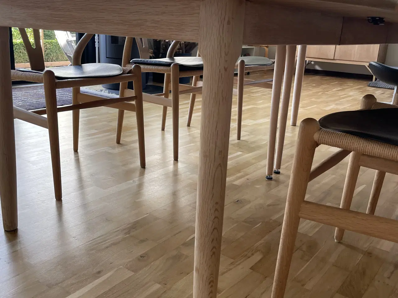 Billede 6 - Spisebord, massiv sæbe behandlet EG