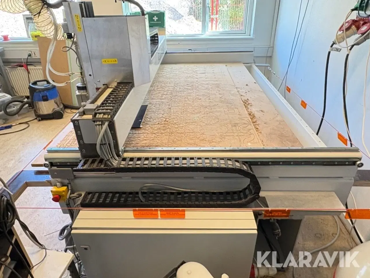 Billede 9 - Cnc maskine komplet setup. Raptor SL1200/S80 incl. vandkøler, styreskab, computer, spånfilter.