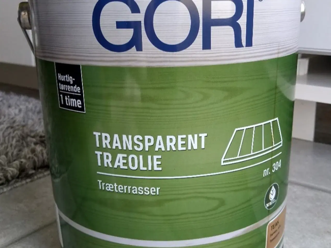 Billede 1 - GORI 304 - vandbaseret træolie TEAK