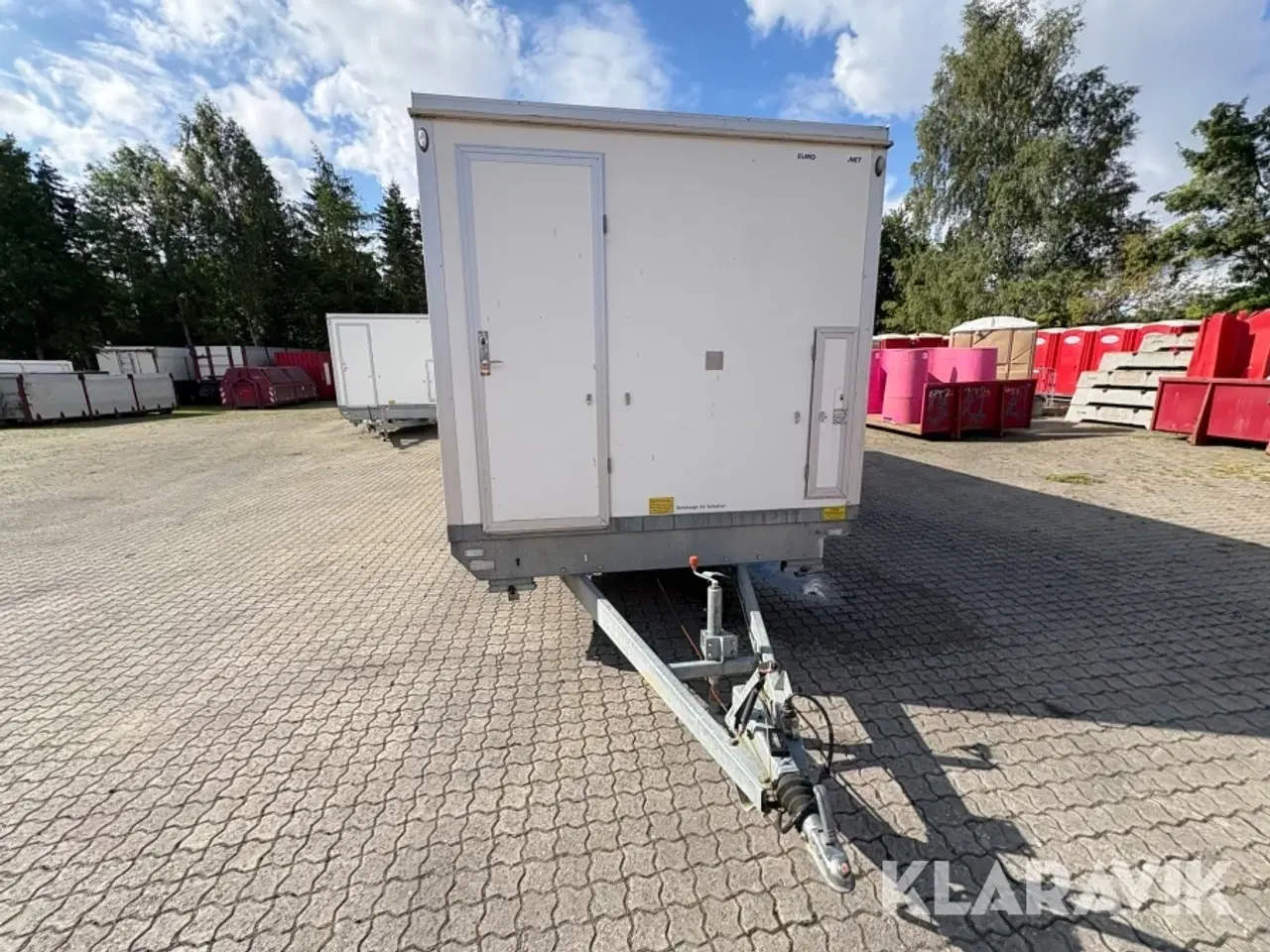 Billede 2 - Toilet trailer med 10 toilletter Eurowagon 2052-73