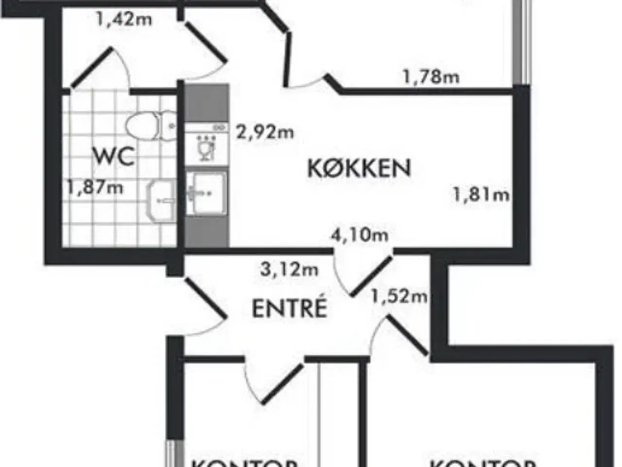 Billede 11 - Kontor eller pendlerbolig til leje med i Storkøbenhavn.