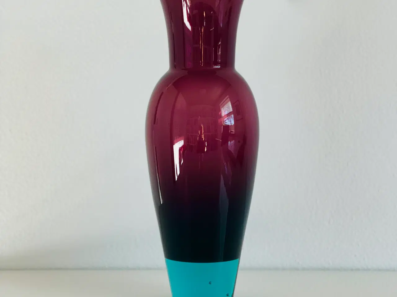 Billede 1 - Holmegaard Harlekin vase