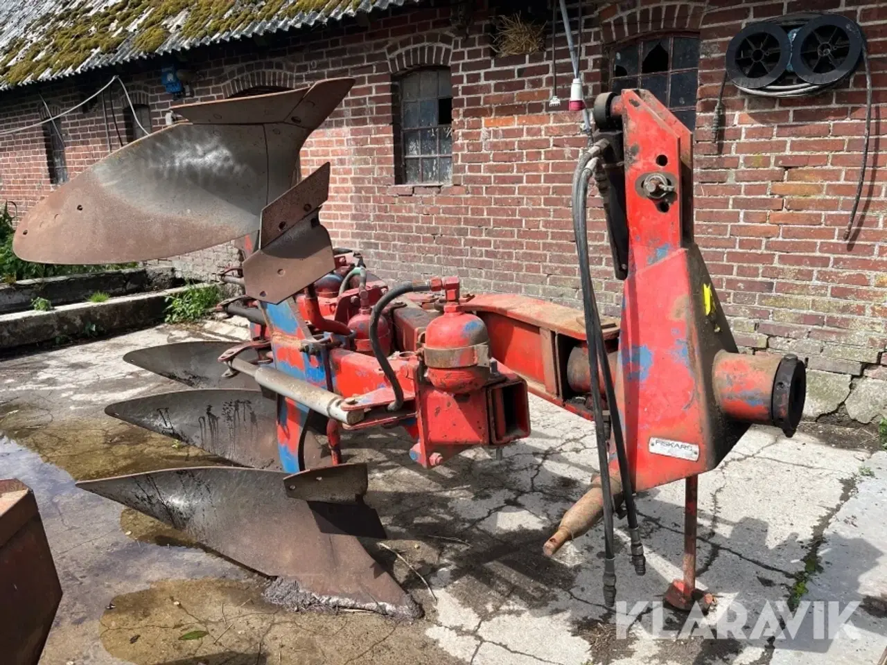 Billede 6 - Plov Fiskars Agrolux 3 fugert vendeplov