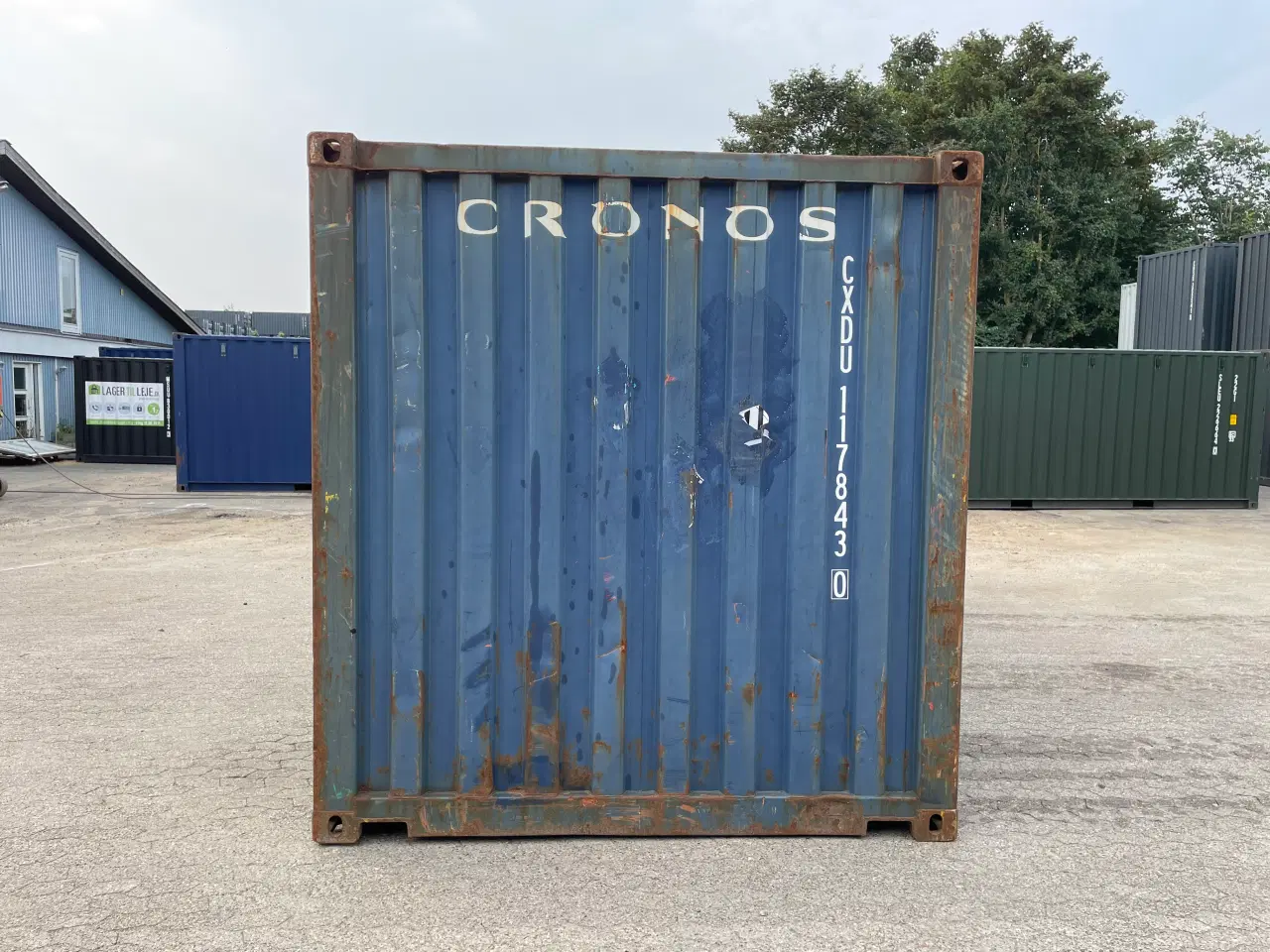 Billede 4 - 20 fods Container- ID: CXDU 117843-0