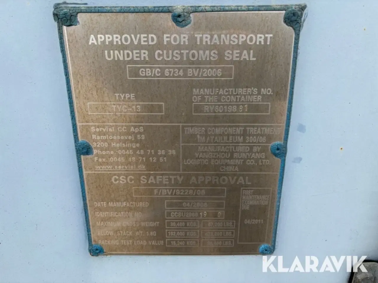 Billede 6 - Container 20 fods