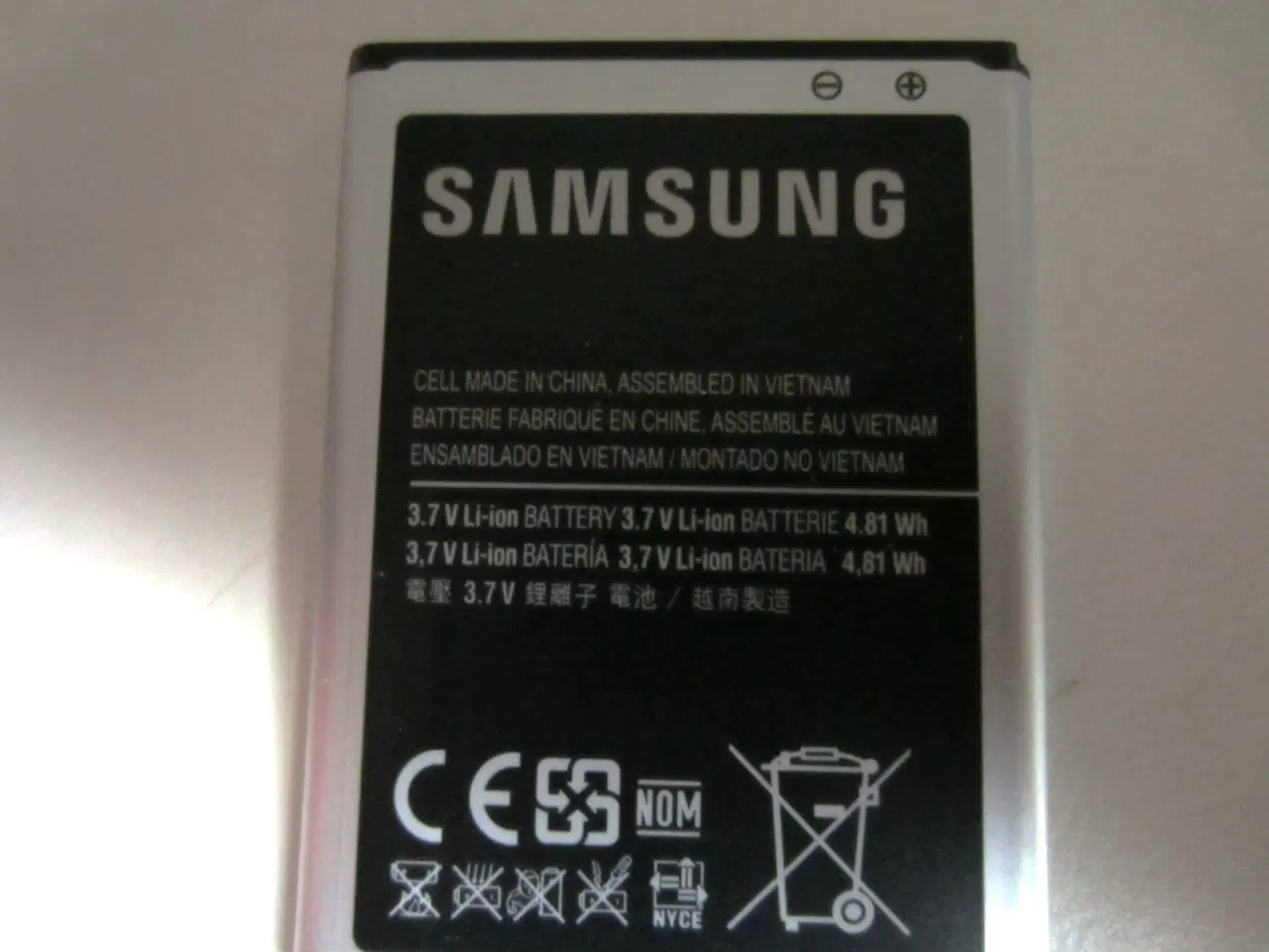 Billede 4 - Originalt Samsung EB464358VU Batteri Li-Ion 3.7 V