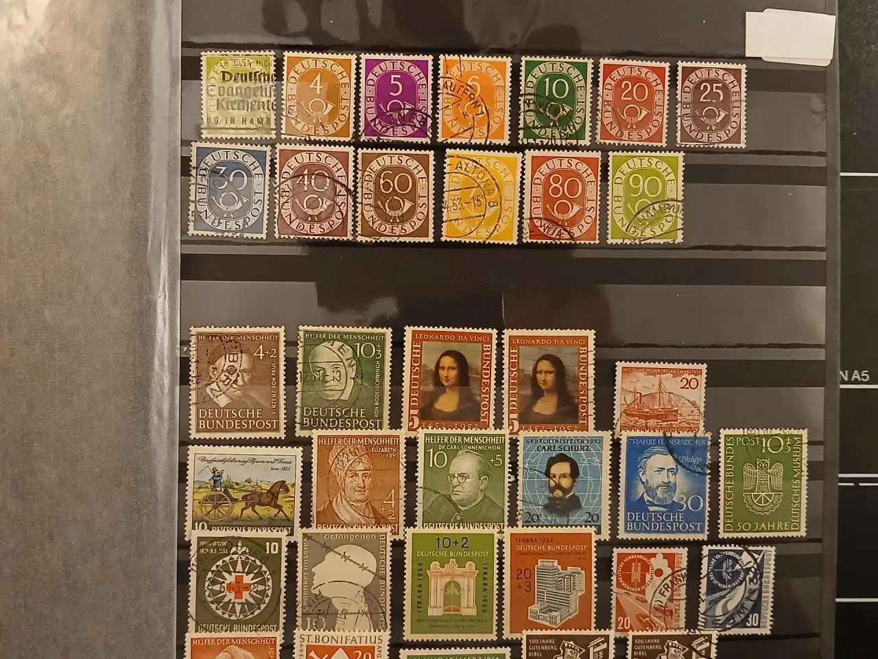 Billede 2 - Vesttyskland (97) Frimærkesamling  1951 til 1981