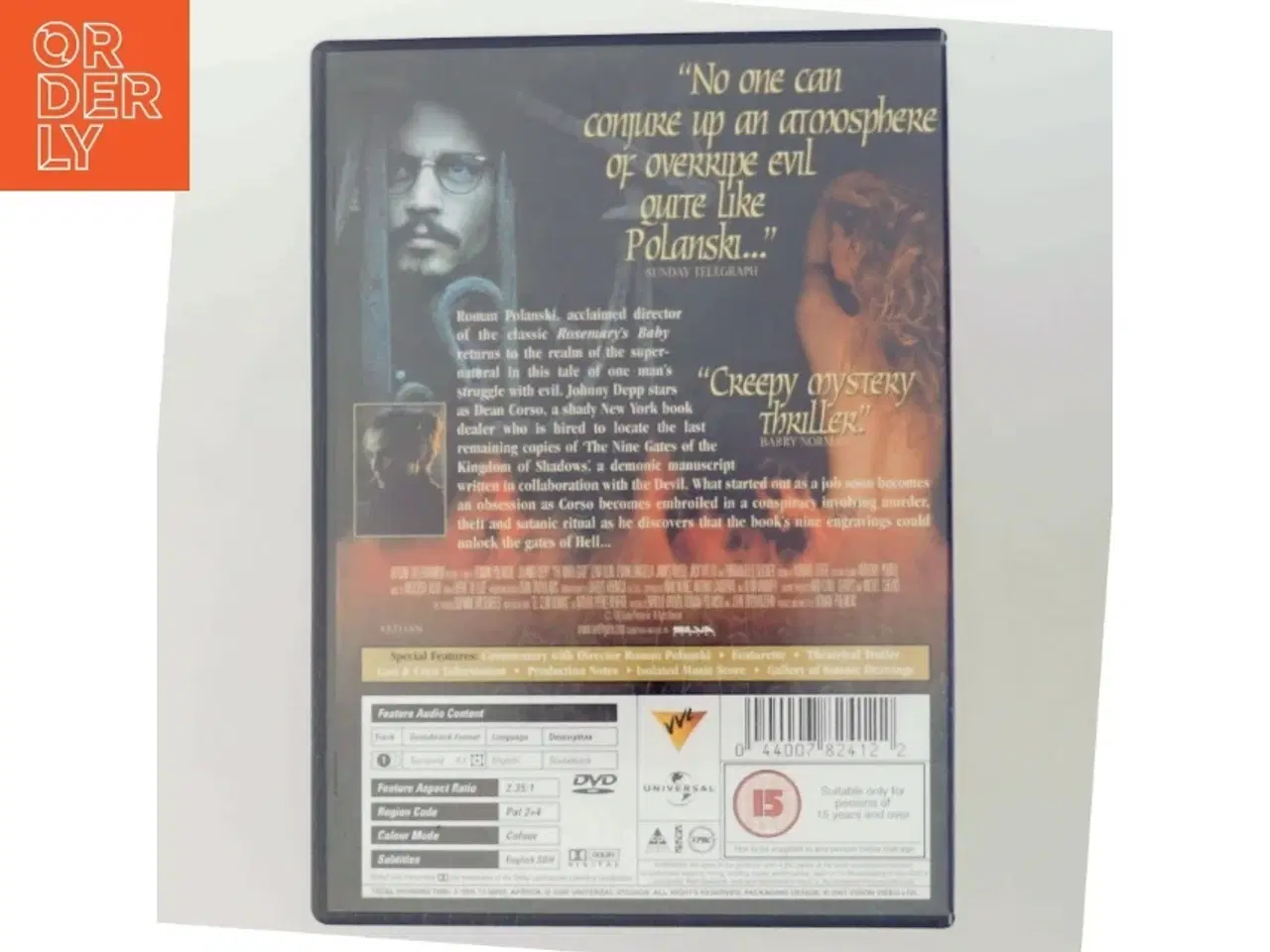 Billede 3 - Ninth Gate med Johnny Depp (DVD)