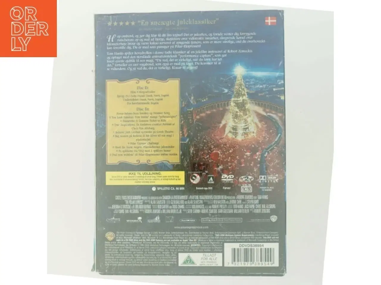 Billede 3 - Polar-ekspressen med Tom Hanks (DVD)